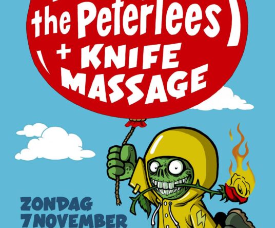 Get in the mood afbeelding voor: Slachthuis en Minor Operation Bookings presenteren March + The Peterlees + Knife Massage