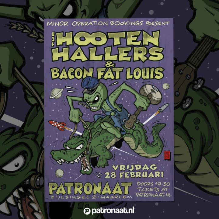 Grote evenementafbeelding: M.O.B presents: The Hooten Hallers + Bacon Fat Louis