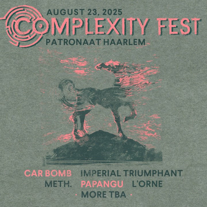 Grote evenementafbeelding: Complexity Fest 2025: Car Bomb, Imperial Triumphant, Papangu, meth., L’orne en meer!