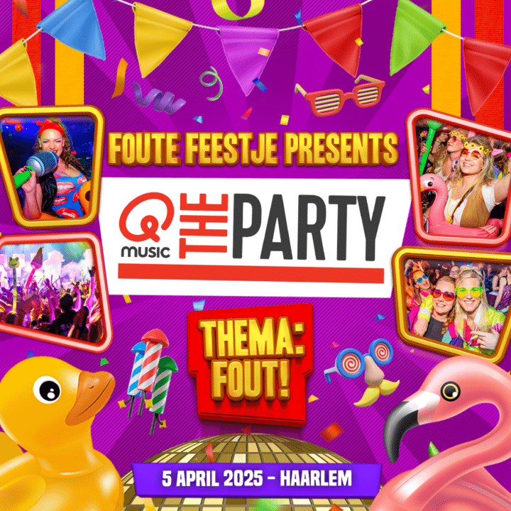 Grote evenementafbeelding: QMusic The Party – FOUT!