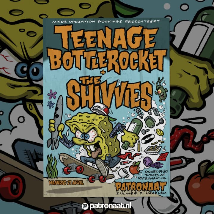 Grote evenementafbeelding: M.O.B. presents: Teenage Bottlerocket + The Shivies