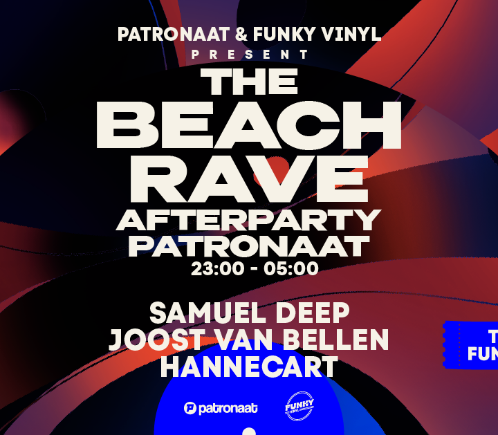 Grote evenementafbeelding: The Beach Rave Afterparty w/ Samuel Deep & Joost van Bellen