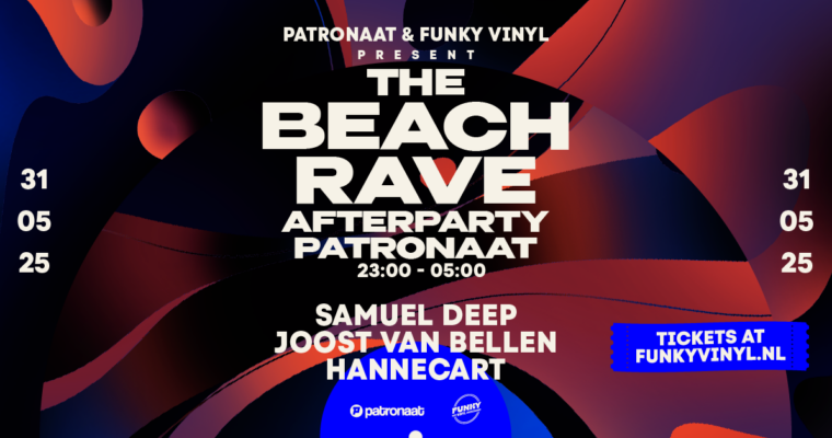 Evenementafbeelding: The Beach Rave Afterparty w/ Samuel Deep & Joost van Bellen