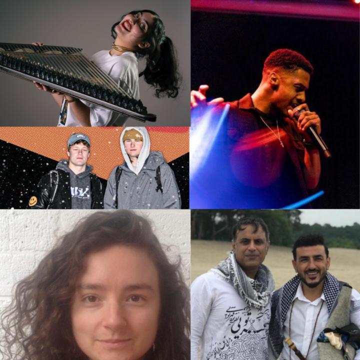 Grote evenementafbeelding: Bieb Schalkwijk x Station Zuidwest presenteren: O’maahi, Shaza, Asghar & Karwan, Poslo