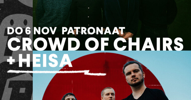 Evenementafbeelding: Crowd of Chairs + Heisa