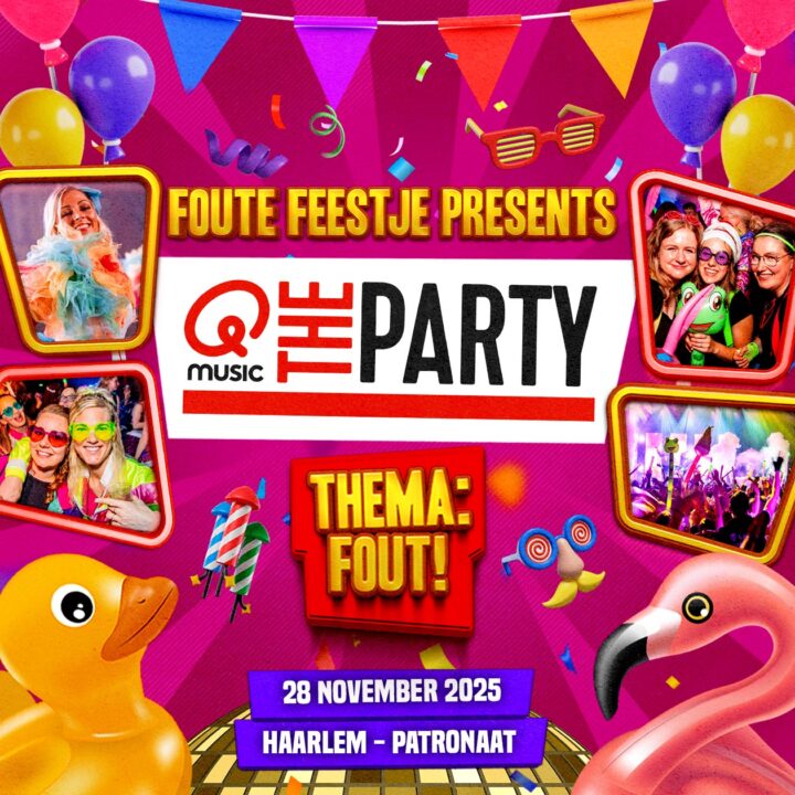 Grote evenementafbeelding: QMusic The Party – FOUT!