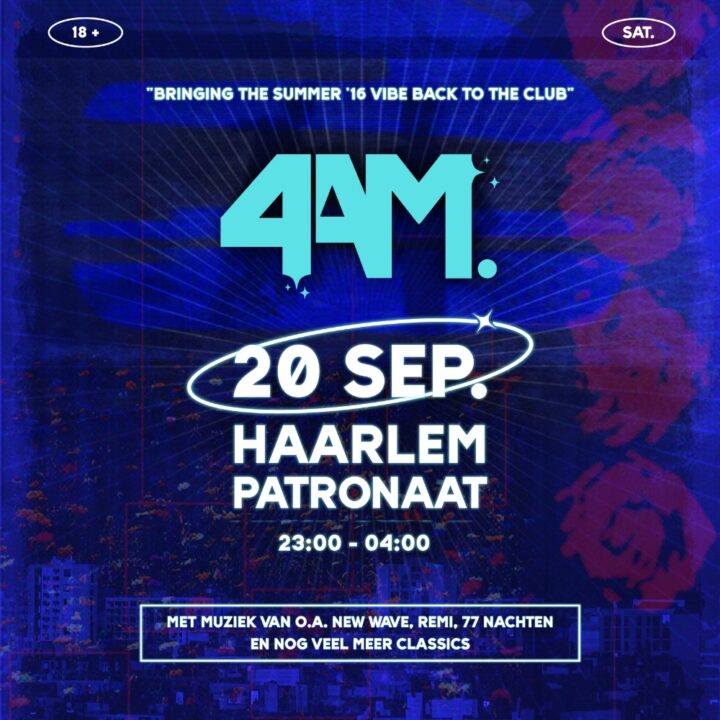 Grote evenementafbeelding: 4AM