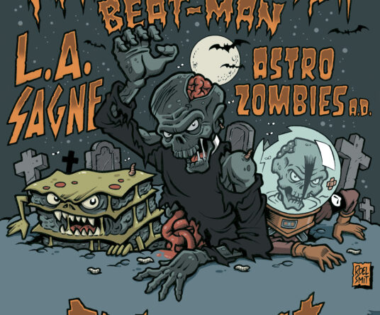 Get in the mood afbeelding voor: M.O.B. presents: Reverend Beat Man + L.A. Sagne + Astro Zombies A.D.