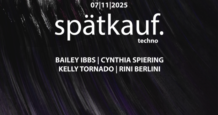 Evenementafbeelding: Spätkauf – Berlin Techno Night