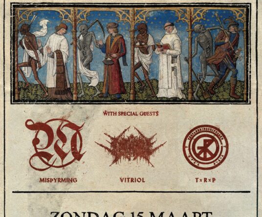 Get in the mood afbeelding voor: Bölzer + Misthyrming + Vitriol + Trepaneringsritualen