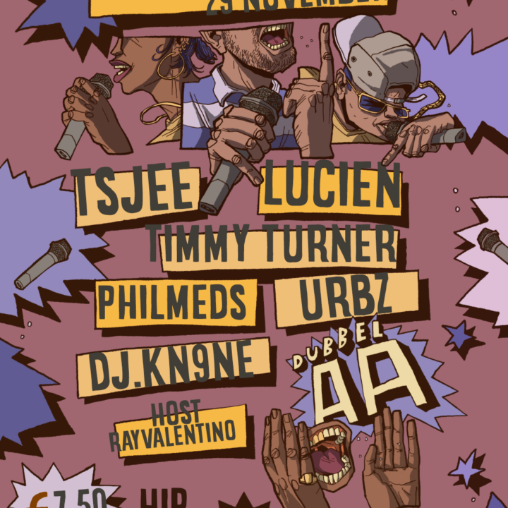 Grote evenementafbeelding: Hiphop dubbel A