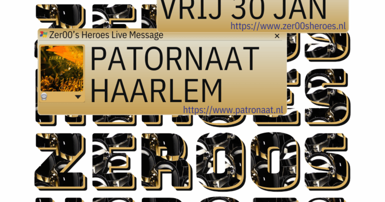 Evenementafbeelding: Zer00s Heroes