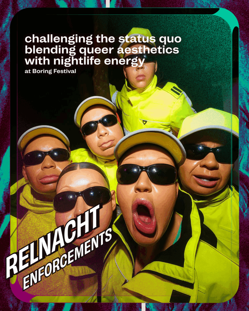 Afbeelding voor festival act: ENFORCEMENTS by Relnacht