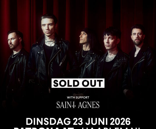 Get in the mood afbeelding voor: Black Veil Brides + Saint Agnes