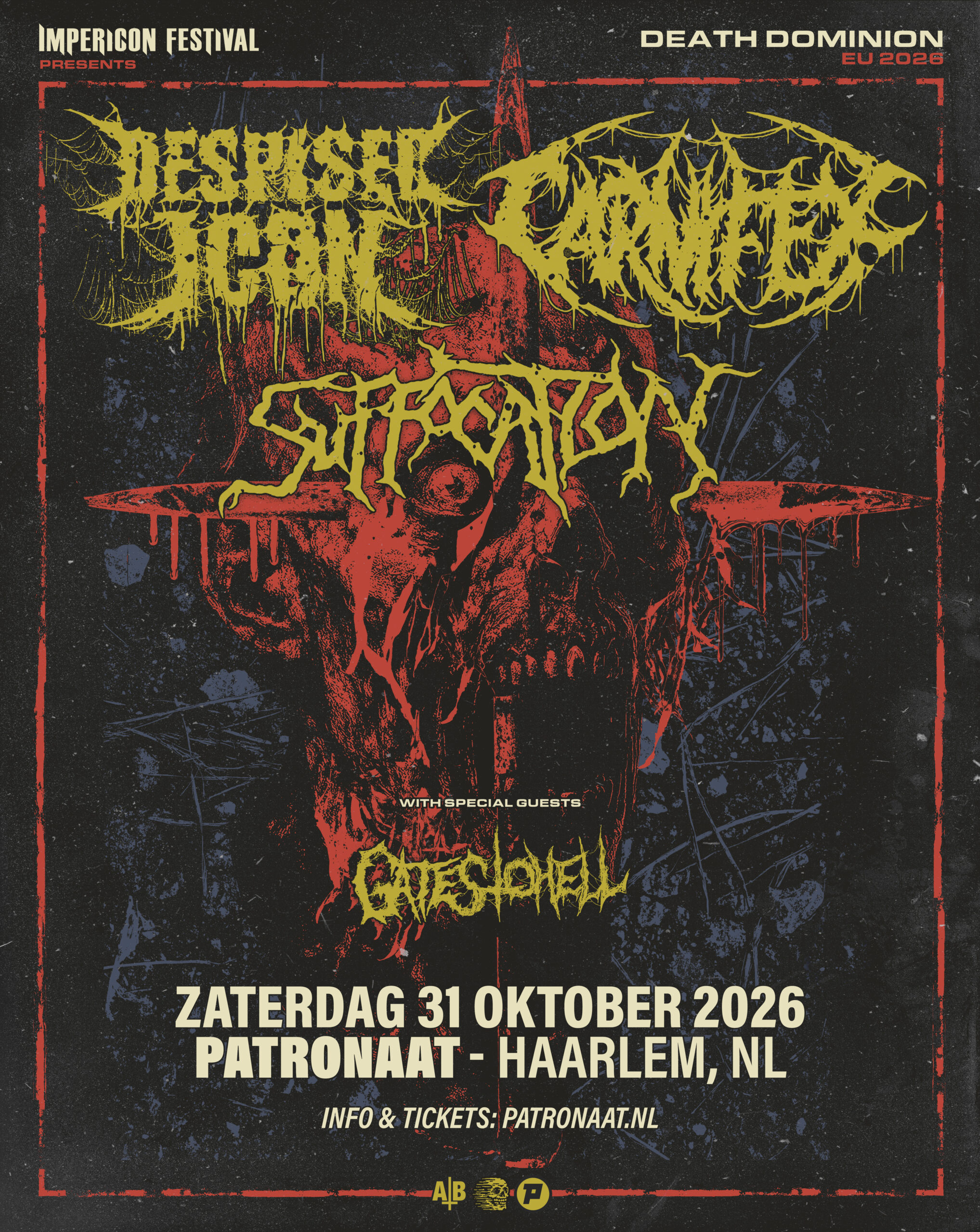 Despised Icon + Carnifex + Suffocation + Gates To Hell