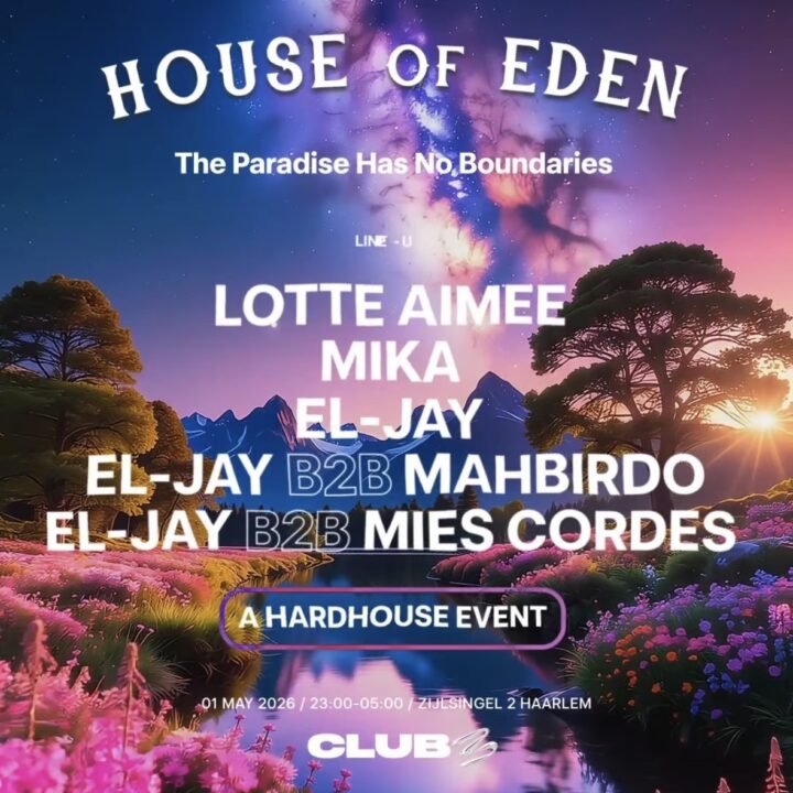 Grote evenementafbeelding: House of Eden
