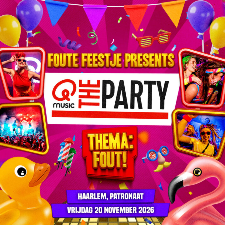 Grote evenementafbeelding: Qmusic The Party: FOUT!