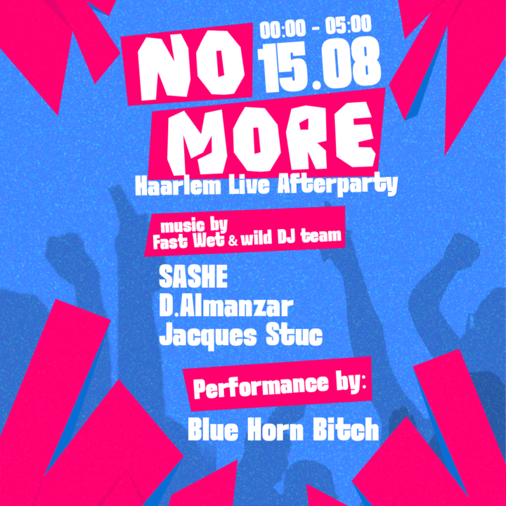 Grote evenementafbeelding: No More x Haarlem Live afterparty