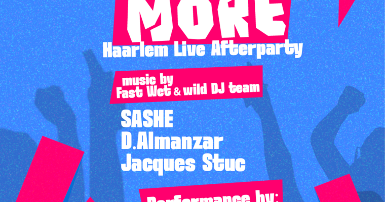 Evenementafbeelding: No More x Haarlem Live afterparty