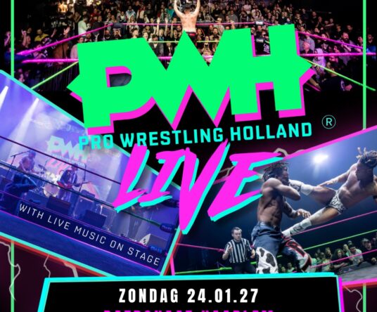 Get in the mood afbeelding voor: Pro Wrestling Holland® x Patronaat