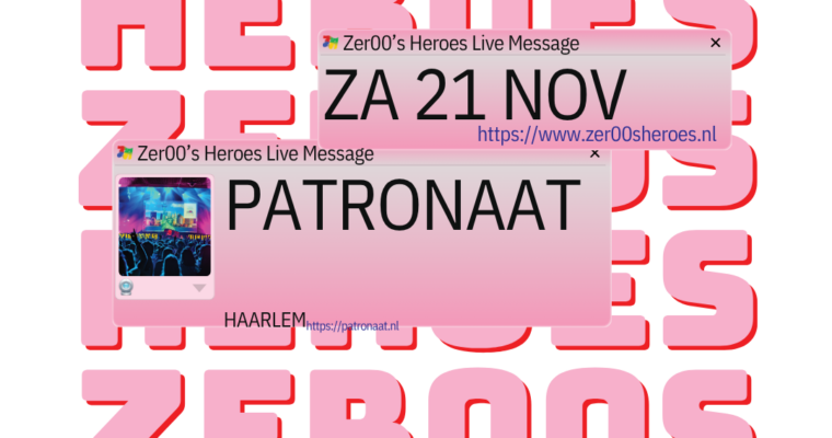 Evenementafbeelding: Zer00s Heroes