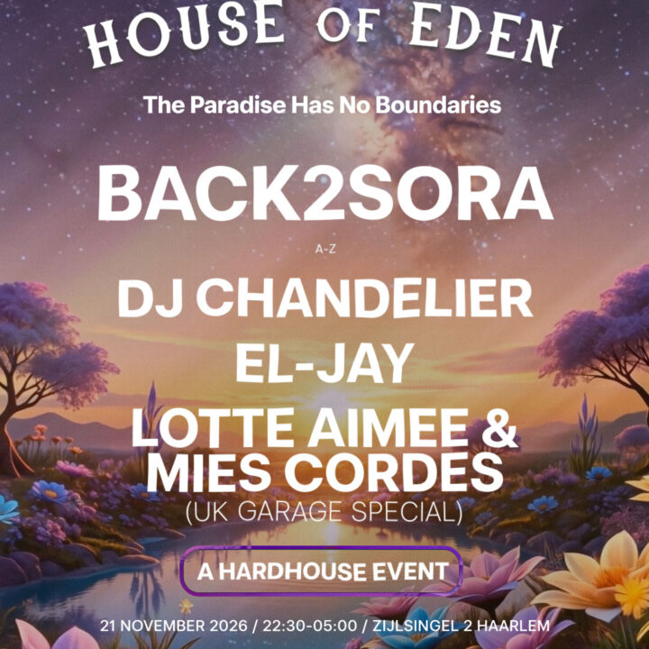 Grote evenementafbeelding: House of Eden